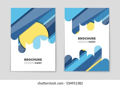 Abstract vector layout background set. For art template design, list, page, mockup brochure theme style, banner, idea, cover, booklet, print, flyer, book, blank, card, ad, sign, sheet, a4.