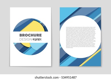 Abstract vector layout background set. For art template design, list, page, mockup brochure theme style, banner, idea, cover, booklet, print, flyer, book, blank, card, ad, sign, sheet, a4.