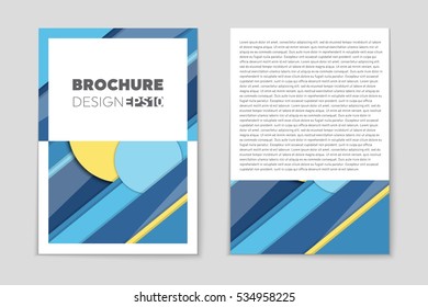 Abstract vector layout background set. For art template design, list, page, mockup brochure theme style, banner, idea, cover, booklet, print, flyer, book, blank, card, ad, sign, sheet, a4.