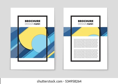 Abstract vector layout background set. For art template design, list, page, mockup brochure theme style, banner, idea, cover, booklet, print, flyer, book, blank, card, ad, sign, sheet, a4.