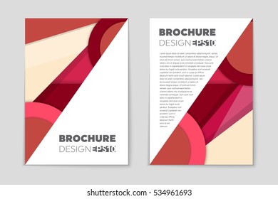 Abstract vector layout background set. For art template design, list, page, mockup brochure theme style, banner, idea, cover, booklet, print, flyer, book, blank, card, ad, sign, sheet, a4.