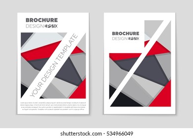 Abstract vector layout background set. For art template design, list, page, mockup brochure theme style, banner, idea, cover, booklet, print, flyer, book, blank, card, ad, sign, sheet, a4.