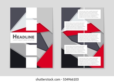 Abstract vector layout background set. For art template design, list, page, mockup brochure theme style, banner, idea, cover, booklet, print, flyer, book, blank, card, ad, sign, sheet, a4.