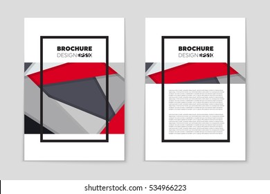 Abstract vector layout background set. For art template design, list, page, mockup brochure theme style, banner, idea, cover, booklet, print, flyer, book, blank, card, ad, sign, sheet, a4.