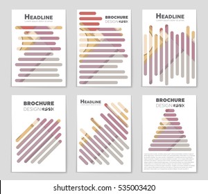 Abstract vector layout background set. For art template design, list, page, mockup brochure theme style, banner, idea, cover, booklet, print, flyer, book, blank, card, ad, sign, sheet, a4.