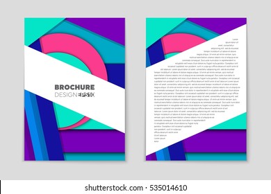 Abstract vector layout background set. For art template design, list, page, mockup brochure theme style, banner, idea, cover, booklet, print, flyer, book, blank, card, ad, sign, sheet, a4.