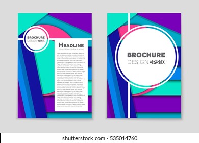 Abstract vector layout background set. For art template design, list, page, mockup brochure theme style, banner, idea, cover, booklet, print, flyer, book, blank, card, ad, sign, sheet, a4.