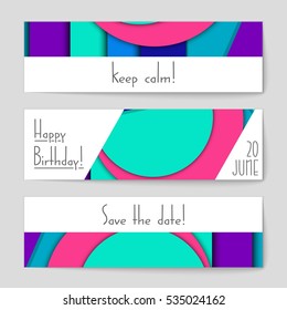 Abstract vector layout background set. For art template design, list, page, mockup brochure theme style, banner, idea, cover, booklet, print, flyer, book, blank, card, ad, sign, sheet, a4.