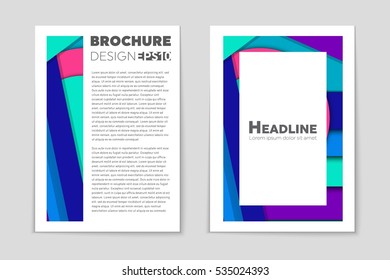 Abstract vector layout background set. For art template design, list, page, mockup brochure theme style, banner, idea, cover, booklet, print, flyer, book, blank, card, ad, sign, sheet, a4.