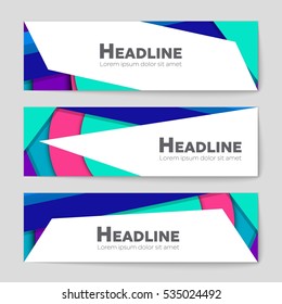 Abstract vector layout background set. For art template design, list, page, mockup brochure theme style, banner, idea, cover, booklet, print, flyer, book, blank, card, ad, sign, sheet, a4.