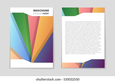 Abstract vector layout background set. For art template design, list, page, mockup brochure theme style, banner, idea, cover, booklet, print, flyer, book, blank, card, ad, sign, sheet, a4.