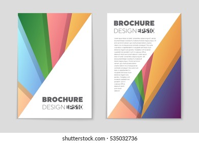 Abstract vector layout background set. For art template design, list, page, mockup brochure theme style, banner, idea, cover, booklet, print, flyer, book, blank, card, ad, sign, sheet, a4.