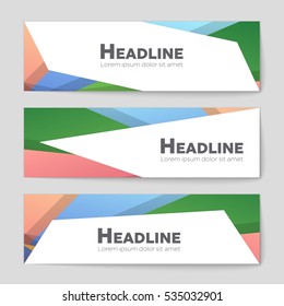 Abstract vector layout background set. For art template design, list, page, mockup brochure theme style, banner, idea, cover, booklet, print, flyer, book, blank, card, ad, sign, sheet, a4.