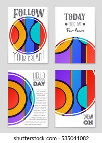 Abstract vector layout background set. For art template design, list, page, mockup brochure theme style, banner, idea, cover, booklet, print, flyer, book, blank, card, ad, sign, sheet, a4.