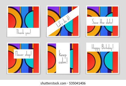 Abstract vector layout background set. For art template design, list, page, mockup brochure theme style, banner, idea, cover, booklet, print, flyer, book, blank, card, ad, sign, sheet, a4.