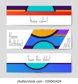 Abstract vector layout background set. For art template design, list, page, mockup brochure theme style, banner, idea, cover, booklet, print, flyer, book, blank, card, ad, sign, sheet, a4.