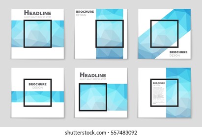 Abstract vector layout background set. For art template design, list, page, mockup brochure theme style, banner, idea, cover, booklet, print, flyer, book, blank, card, ad, sign, sheet,, a4.