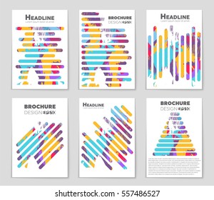 Abstract vector layout background set. For art template design, list, page, mockup brochure theme style, banner, idea, cover, booklet, print, flyer, book, blank, card, ad, sign, sheet,, a4.