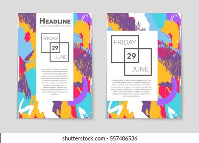 Abstract vector layout background set. For art template design, list, page, mockup brochure theme style, banner, idea, cover, booklet, print, flyer, book, blank, card, ad, sign, sheet,, a4.