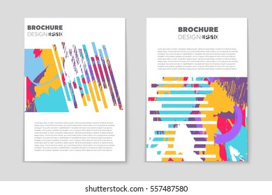 Abstract vector layout background set. For art template design, list, page, mockup brochure theme style, banner, idea, cover, booklet, print, flyer, book, blank, card, ad, sign, sheet,, a4.