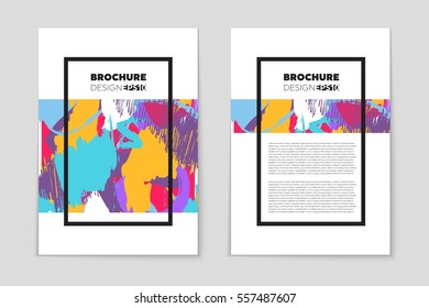 Abstract vector layout background set. For art template design, list, page, mockup brochure theme style, banner, idea, cover, booklet, print, flyer, book, blank, card, ad, sign, sheet,, a4.
