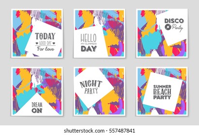 Abstract vector layout background set. For art template design, list, page, mockup brochure theme style, banner, idea, cover, booklet, print, flyer, book, blank, card, ad, sign, sheet,, a4.