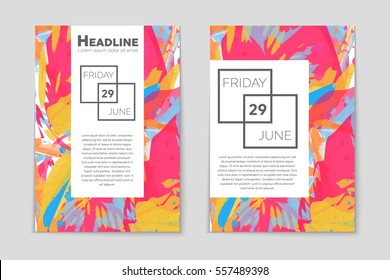 Abstract vector layout background set. For art template design, list, page, mockup brochure theme style, banner, idea, cover, booklet, print, flyer, book, blank, card, ad, sign, sheet,, a4.