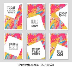 Abstract vector layout background set. For art template design, list, page, mockup brochure theme style, banner, idea, cover, booklet, print, flyer, book, blank, card, ad, sign, sheet,, a4.