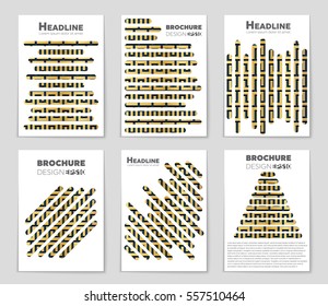 Abstract vector layout background set. For art template design, list, page, mockup brochure theme style, banner, idea, cover, booklet, print, flyer, book, blank, card, ad, sign, sheet,, a4.