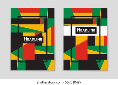 Abstract vector layout background set. For art template design, list, page, mockup brochure theme style, banner, idea, cover, booklet, print, flyer, book, blank, card, ad, sign, sheet,, a4.