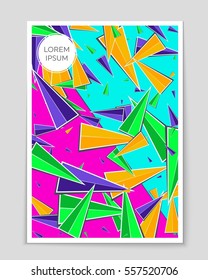 Abstract vector layout background set. For art template design, list, page, mockup brochure theme style, banner, idea, cover, booklet, print, flyer, book, blank, card, ad, sign, sheet,, a4.