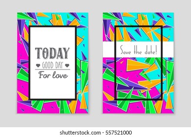 Abstract vector layout background set. For art template design, list, page, mockup brochure theme style, banner, idea, cover, booklet, print, flyer, book, blank, card, ad, sign, sheet,, a4.