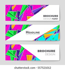 Abstract vector layout background set. For art template design, list, page, mockup brochure theme style, banner, idea, cover, booklet, print, flyer, book, blank, card, ad, sign, sheet,, a4.