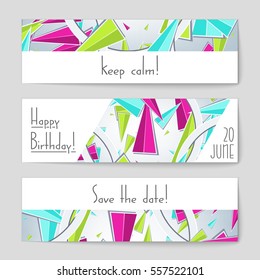 Abstract vector layout background set. For art template design, list, page, mockup brochure theme style, banner, idea, cover, booklet, print, flyer, book, blank, card, ad, sign, sheet,, a4.