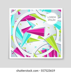 Abstract vector layout background set. For art template design, list, page, mockup brochure theme style, banner, idea, cover, booklet, print, flyer, book, blank, card, ad, sign, sheet,, a4.