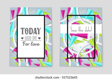 Abstract vector layout background set. For art template design, list, page, mockup brochure theme style, banner, idea, cover, booklet, print, flyer, book, blank, card, ad, sign, sheet,, a4.