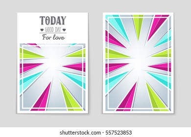 Abstract vector layout background set. For art template design, list, page, mockup brochure theme style, banner, idea, cover, booklet, print, flyer, book, blank, card, ad, sign, sheet,, a4.