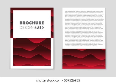Abstract vector layout background set. For art template design, list, page, mockup brochure theme style, banner, idea, cover, booklet, print, flyer, book, blank, card, ad, sign, sheet,, a4.