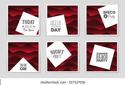 Abstract vector layout background set. For art template design, list, page, mockup brochure theme style, banner, idea, cover, booklet, print, flyer, book, blank, card, ad, sign, sheet,, a4.