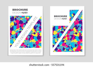 Abstract vector layout background set. For art template design, list, page, mockup brochure theme style, banner, idea, cover, booklet, print, flyer, book, blank, card, ad, sign, sheet,, a4.