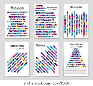 Abstract vector layout background set. For art template design, list, page, mockup brochure theme style, banner, idea, cover, booklet, print, flyer, book, blank, card, ad, sign, sheet,, a4.