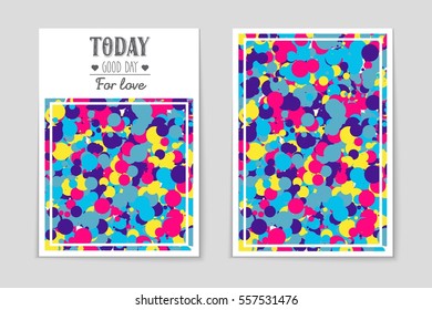 Abstract vector layout background set. For art template design, list, page, mockup brochure theme style, banner, idea, cover, booklet, print, flyer, book, blank, card, ad, sign, sheet,, a4.