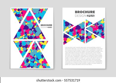 Abstract vector layout background set. For art template design, list, page, mockup brochure theme style, banner, idea, cover, booklet, print, flyer, book, blank, card, ad, sign, sheet,, a4.