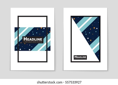 Abstract vector layout background set. For art template design, list, page, mockup brochure theme style, banner, idea, cover, booklet, print, flyer, book, blank, card, ad, sign, sheet,, a4.