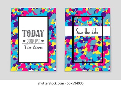 Abstract vector layout background set. For art template design, list, page, mockup brochure theme style, banner, idea, cover, booklet, print, flyer, book, blank, card, ad, sign, sheet,, a4.