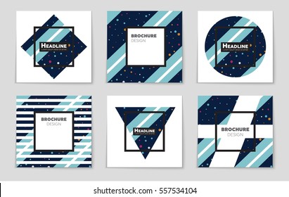 Abstract vector layout background set. For art template design, list, page, mockup brochure theme style, banner, idea, cover, booklet, print, flyer, book, blank, card, ad, sign, sheet,, a4.