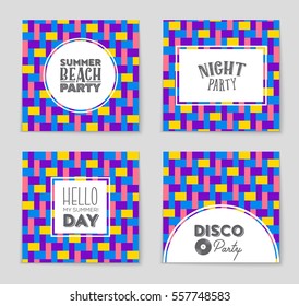 Abstract vector layout background set. For art template design, list, page, mockup brochure theme style, banner, idea, cover, booklet, print, flyer, book, blank, card, ad, sign, sheet,, a4.