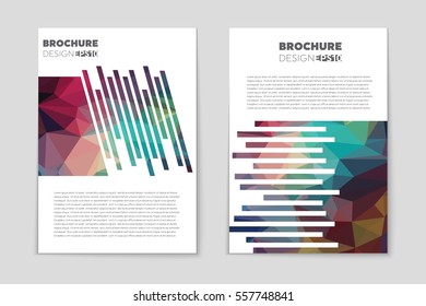 Abstract vector layout background set. For art template design, list, page, mockup brochure theme style, banner, idea, cover, booklet, print, flyer, book, blank, card, ad, sign, sheet,, a4.