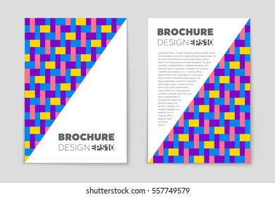 Abstract vector layout background set. For art template design, list, page, mockup brochure theme style, banner, idea, cover, booklet, print, flyer, book, blank, card, ad, sign, sheet,, a4.