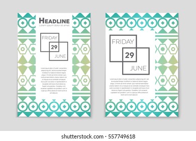 Abstract vector layout background set. For art template design, list, page, mockup brochure theme style, banner, idea, cover, booklet, print, flyer, book, blank, card, ad, sign, sheet,, a4.
